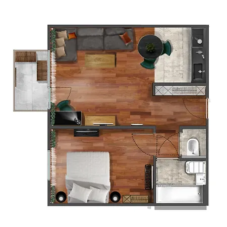 Gr8 Horizon - 43sqm 아파트